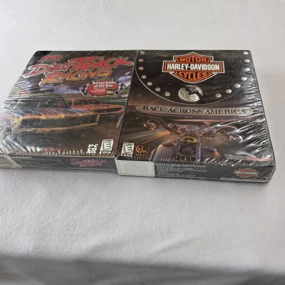 WizardWorks Harley-Davidson Race Across America PC CD-ROM E Multiplayer Racing